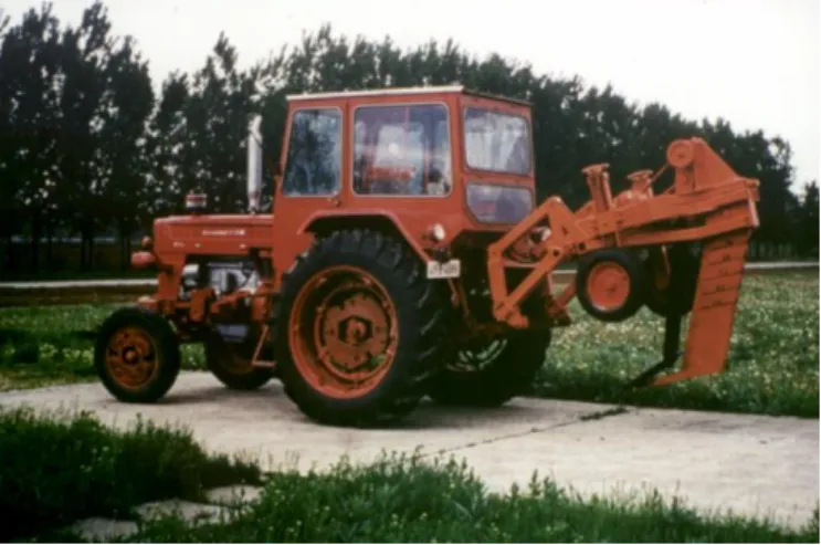 Fig. 10 – Side view of the experimental model [1] 