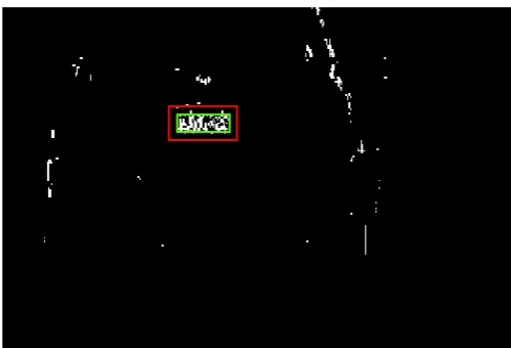 Figure 8. Car image after black top-hat processing. 