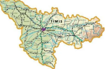 Figure 1 Timis County 