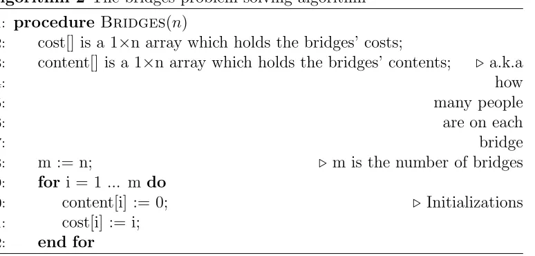 Figure 8: The bridges’ problem (another interpretation)