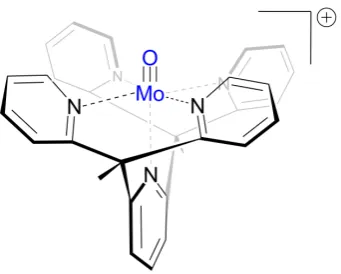 Figure 1. [(PY5Me2)MoO]+ complex.