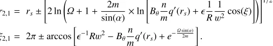 Fig. 2 for a typical case, where the wave is injected at the poloidal angle θl = 30 and the toroidallaunching angle is 0o