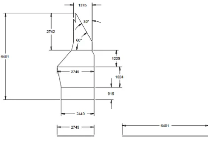 Figure 3-5 - Schematic of wind tunnel flat plate and control flap for bleeding air under the leading edge 