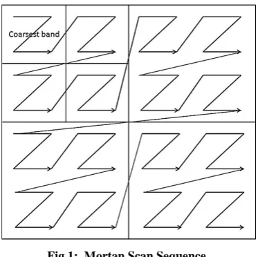 Fig 1:  Mortan Scan Sequence 