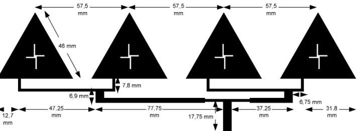 Figure  5. Impedance Bandwidth of Antenna between  Measured (●), Simulated (■) 