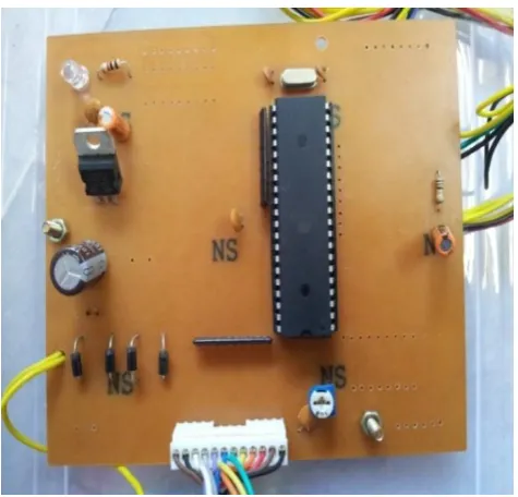 Fig .4 LCD indication of water level to operator  
