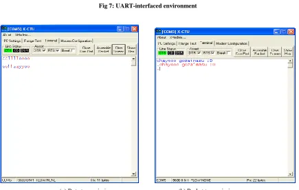 Figure 7. A range test and loopback test were carried out to test the functioning of the XBee modules