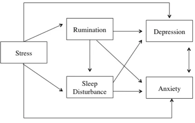 Figure 1. A proposed model of affective symptom development