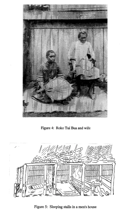 Figure 5: Sleeping stalls in a men's house 