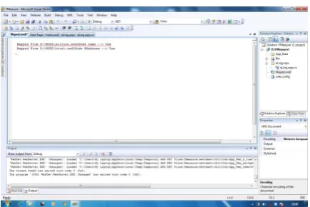 Fig 3 User Query is checked in both repository ad inWSDL pool