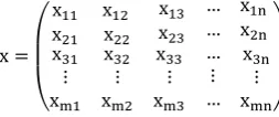 Fig.5. the Matrix representation 
