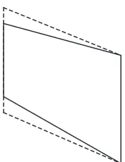 Figure 2: The outline of a cell (solid line) and the outline ofits rAA representation (dashed line) shown in proﬁle