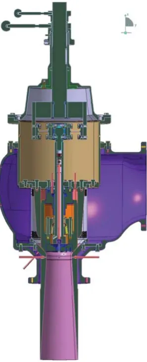 Figure 2: Chart of an experimental control valve