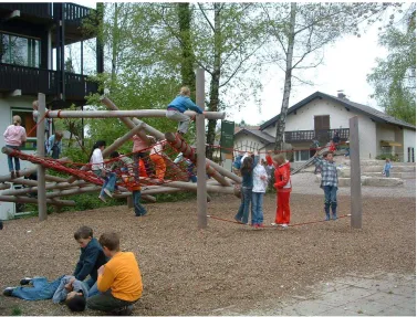 Figure 2: School playgrounds can be creative and fun 