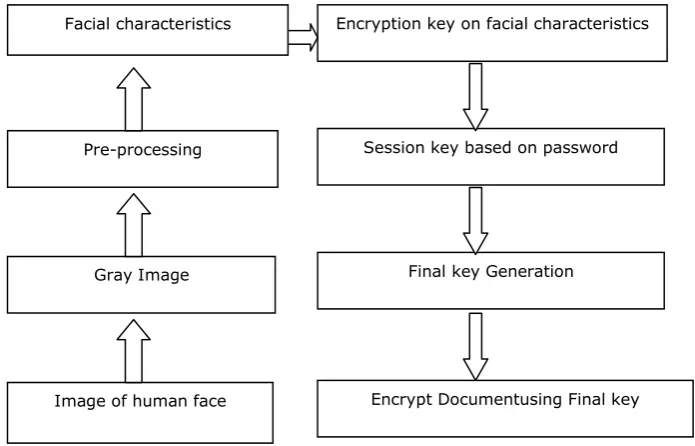 Figure 4: Schematic Diagram for the encryption process
