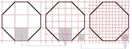 Figure 10 Figure showing a PRQ reduction (from left to right) of the grid in Figure 2
