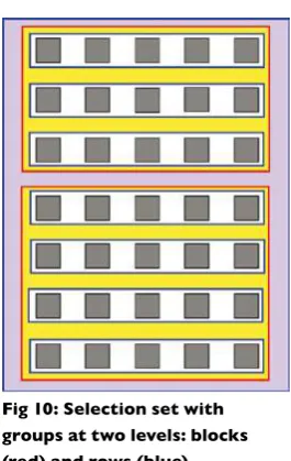Fig 10: Selection set with 