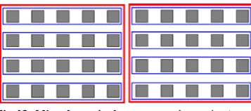 Fig 12: Mixed row/column scanning: selection 