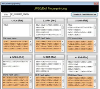Figure 11. Example of metadata editing 