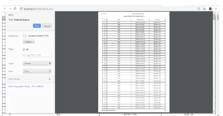 Figure 15. Data Logging Save Test Results 