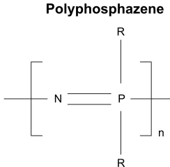 Figure 9 Structure of polyphosphazene.