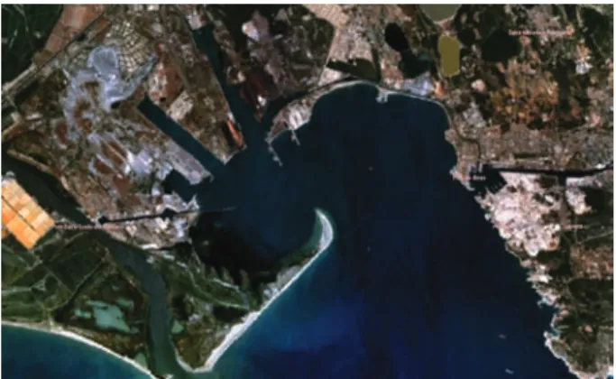 Fig. 1. Seaport entrance.