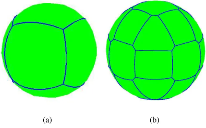 Fig. 3. Discrete set of lines. Dots are grid vertices. Discretization with 2 directions considers only horizontal and vertical lines (in black)