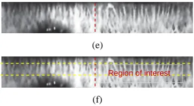 Figure 8: (a) Original Image (b) localized iris  ( c) & (d)Normalization of original image(Iris isolated image of 