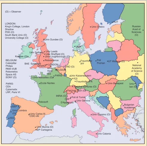 Figure 1. CLAWAR coverage of Europe.