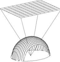 Fig. 1.Spherical vector-length normalization: mapping onto a sphere.