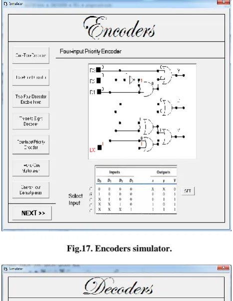 Fig. 18. Decoder simulator. 