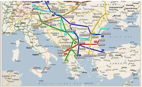 Fig.6 Pan-European Transport Corridors 