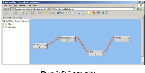 Figure 3: SVG map editor 
