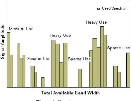 Figure 1. Spectrum usage 