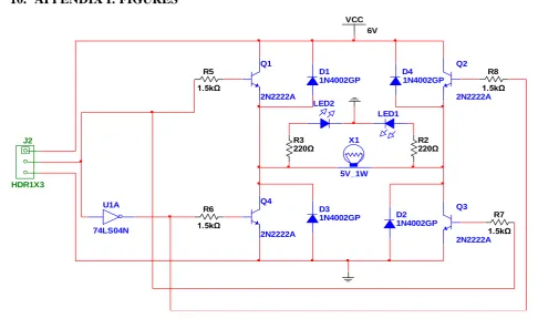 Figure 4: H Bridge Driver Circuit 