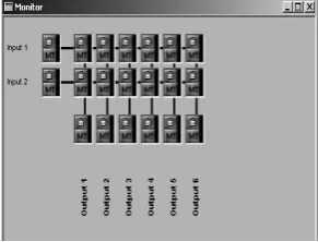 Figure 3. The Main window mirroring the hardware.