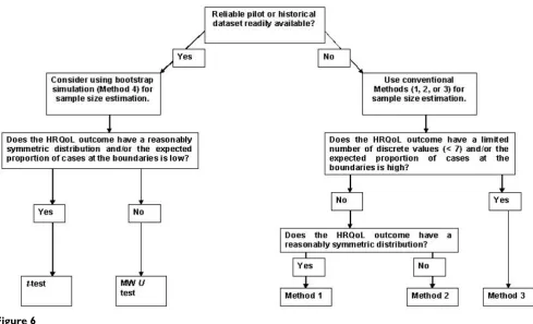 Figure 6Choice of sample size estimation flow diagram