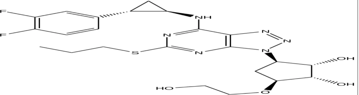 Fig. 1: Chemical structure of TCG 