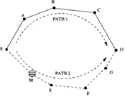 Figure 1: Illustration of Black Hole Attack 