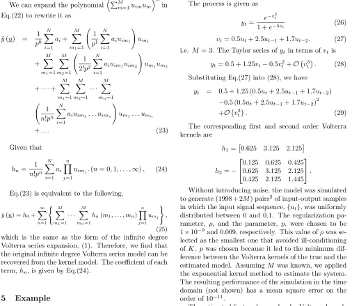 Figure 1: Linear-Non-linear Wiener model
