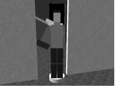 Figure 1. A virtual human carrying an object through one 