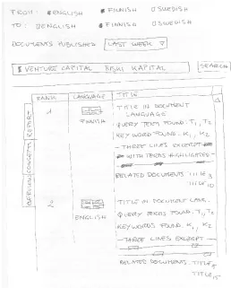Figure 5. The mock-up of the revised interface of Clarity  