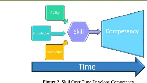 Figure 2. Skill Over Time Develops Competency  Cybersecurity risk and mitigation tools 