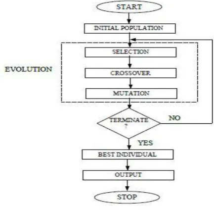 Figure 1: Flowchart of genetic algorithm 