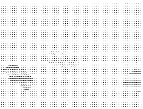 Fig. 1.First frame of the “Hamburg taxi” image sequence.