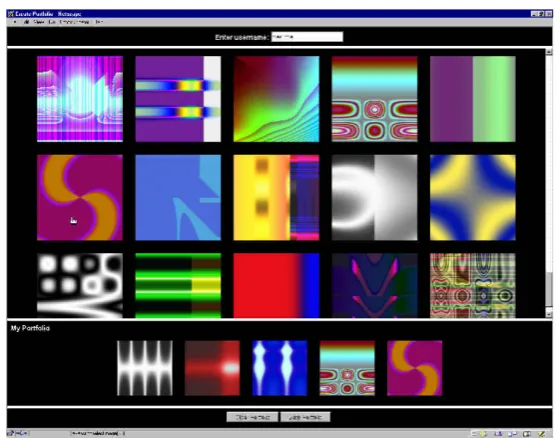 Figure 2.3: Random images in the portfolio creation of the Déjà Vu system [40].