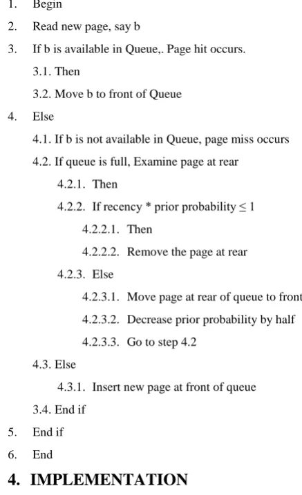 Fig 1 shows that performance of LRFU is good in general in comparison to LRU and RPP. Here the degree of multi-programming is 32, therefore there are very few page-table pages (i.e
