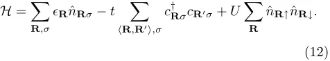 FIG. 2. Vertex correction Γ(2)arrows and wiggly lines represent the zeroth order Green’sfunctionthe second iterative cycle of Hedin’s equations