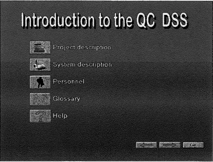 Figure 7. The Opening form of the QCDSS. 