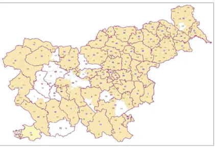 Figure 2: Inclusion of municipalities in JMA bodies Source: Fonda and Žohar (2013, p. 179)